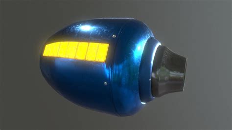 mega buster 3d model.